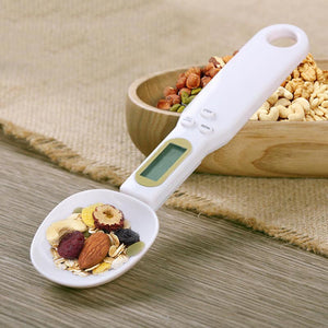 LCD Digital Kitchen Scale Electronic Cooking Food Weight Measuring Spoon Grams Coffee Tea Sugar Spoon Scale Kitchen Tools