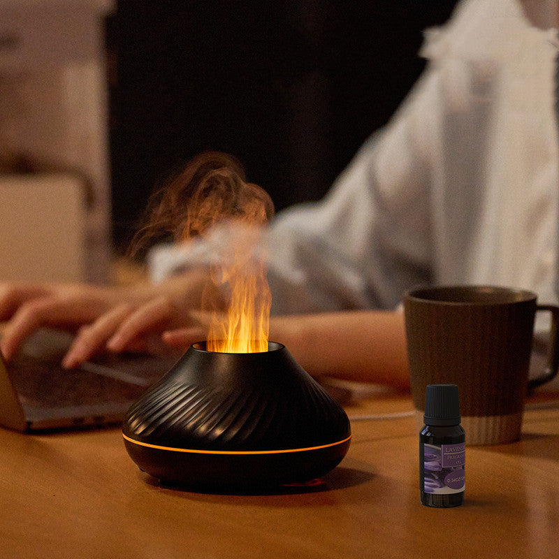 Volcanic Flame Aroma Diffuser:  Air aroma diffuser decor