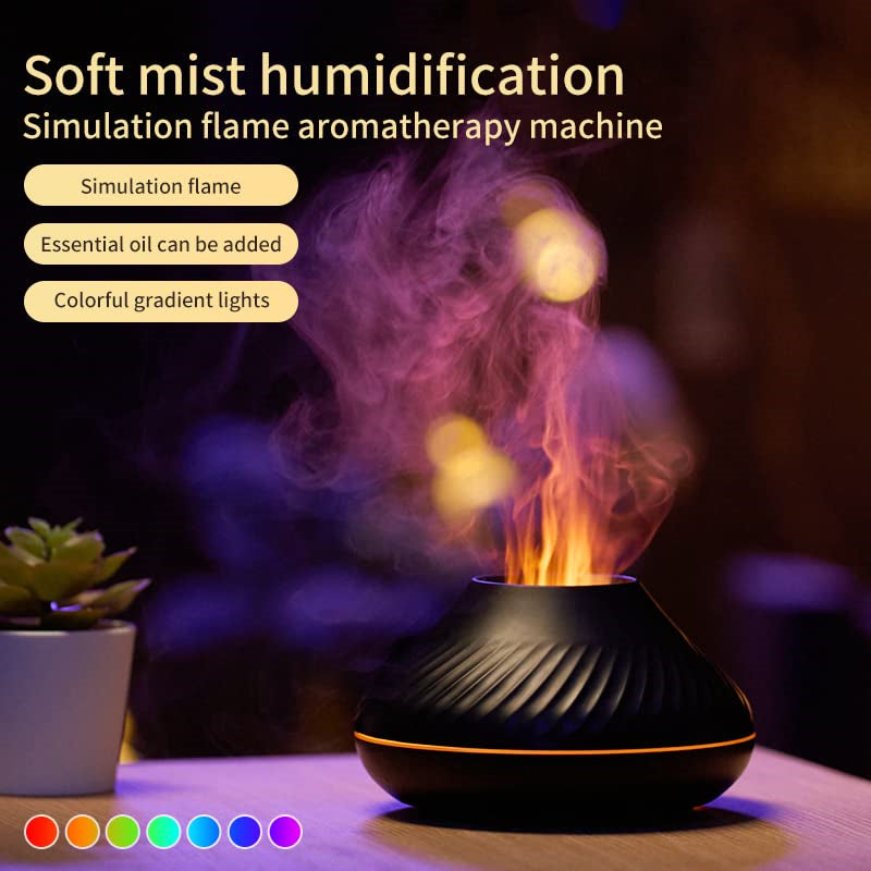 Volcanic Flame Aroma Diffuser:  Air aroma diffuser decor